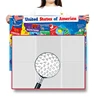 High Quality 70cm*50cm 1000pcs USA MAP Jigsaw Puzzle Adult Stress Relief Beautiful Landscape Puzzle Wall Decor 5