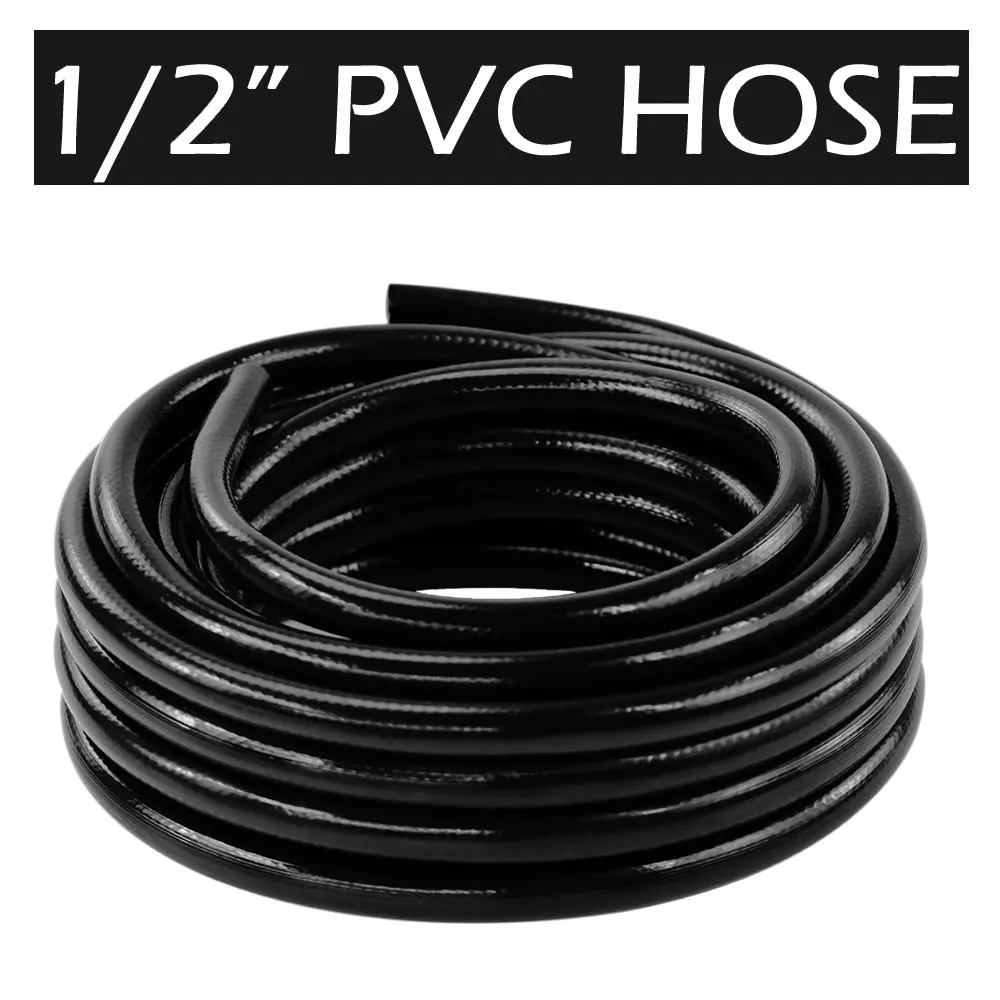 12PVCGardenHose3LayerAntiexplosionMax10BarWaterPressure