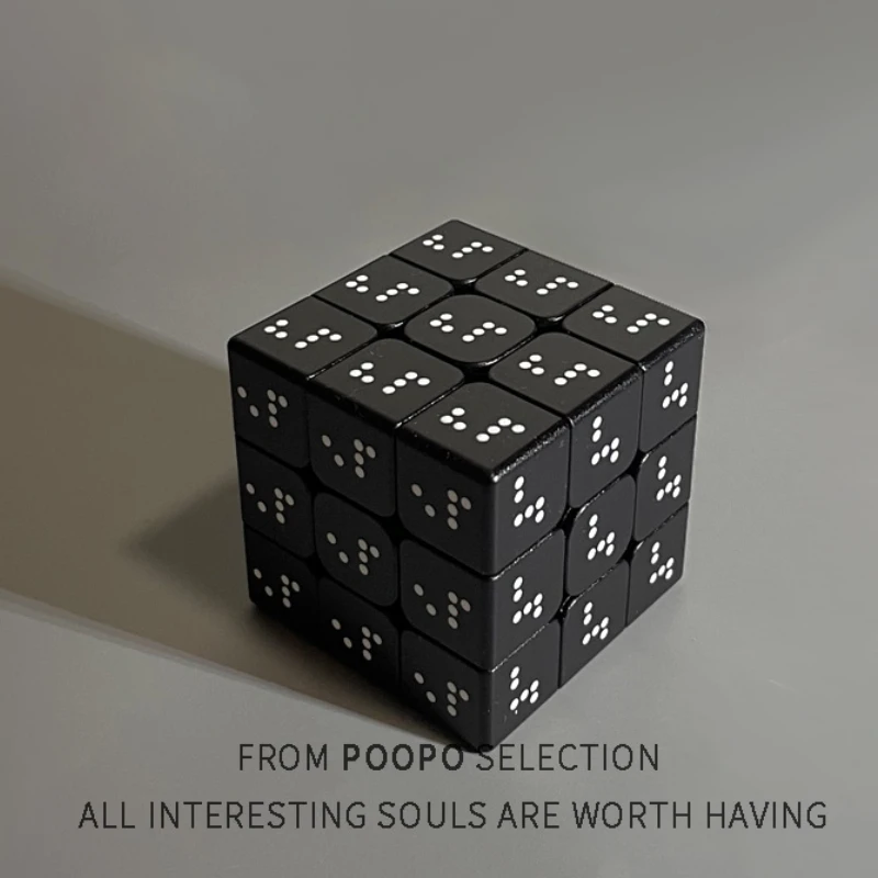 

Third-Order Blind Twist Magic Cubes Black Super Difficult High Difficulty Magic Cubes Educational Toys