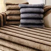 Thick Warm Super Soft Plush Non-slip Sofa Towel Modern Luxury Rabbit Plush Sectional L-shaped Sofa Cover Universal Couch Covers 3