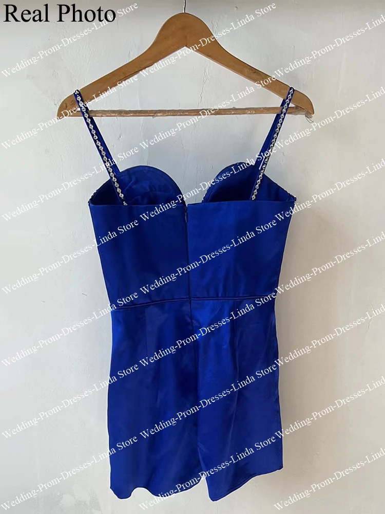 Cocktail Dress Short Sparkly Stars Cocktail Homecoming Dresses for Women Jumpsuit Spaghetti Strap Beads Sequins Prom cocktail dress