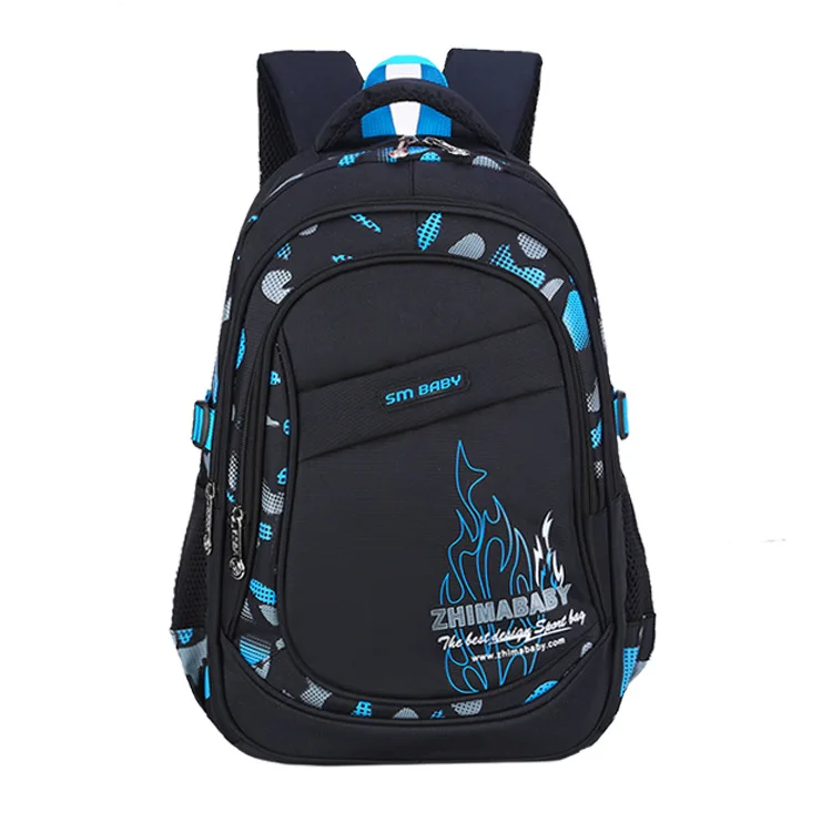Kids backpack Primary children School Bags For Boys large orthopedic Backpack Waterproof Schoolbag big Book Bag mochila infantil - 4