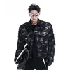 FEWQ Hole Torn Denim Men's Street Jacket Denim Suit 2024 Tie Dye Design Turn-down Collar Long Sleeve Male Sets Fashion 24E1516 3