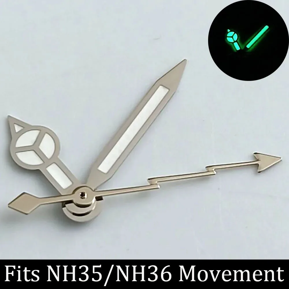 Watch Hands accessories watch pointer NH series 35 36 hands green luminous