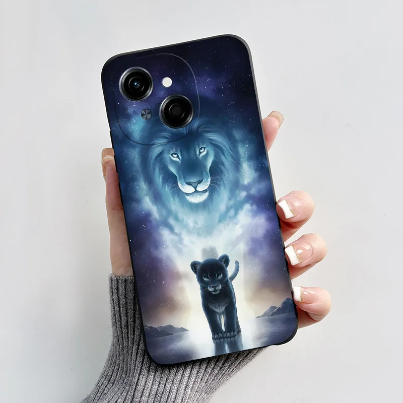 Black Myth Wukong Shockproof Silicone Phone Case - Tecno Spark Go/Pop Series