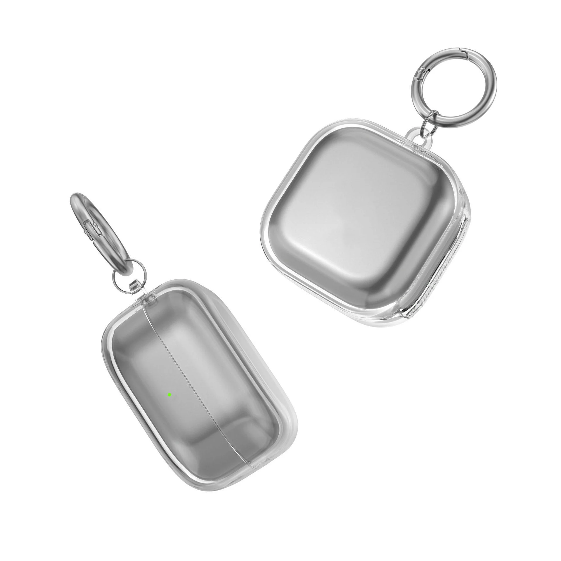 Transparent Shockproof Soft TPU Case with Lanyard & Cleaning Kit