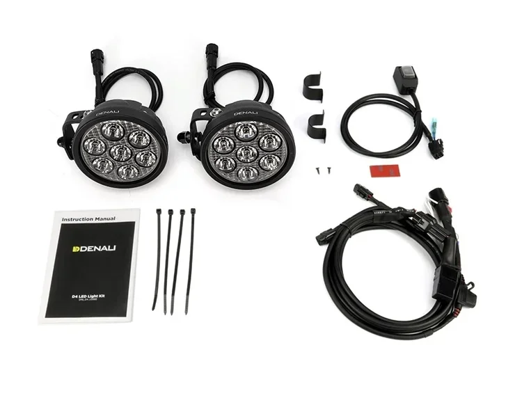 D7 Motorcycle GS ADV Waterbird Universal LED Headlight Spotlight Fog Lamp 5