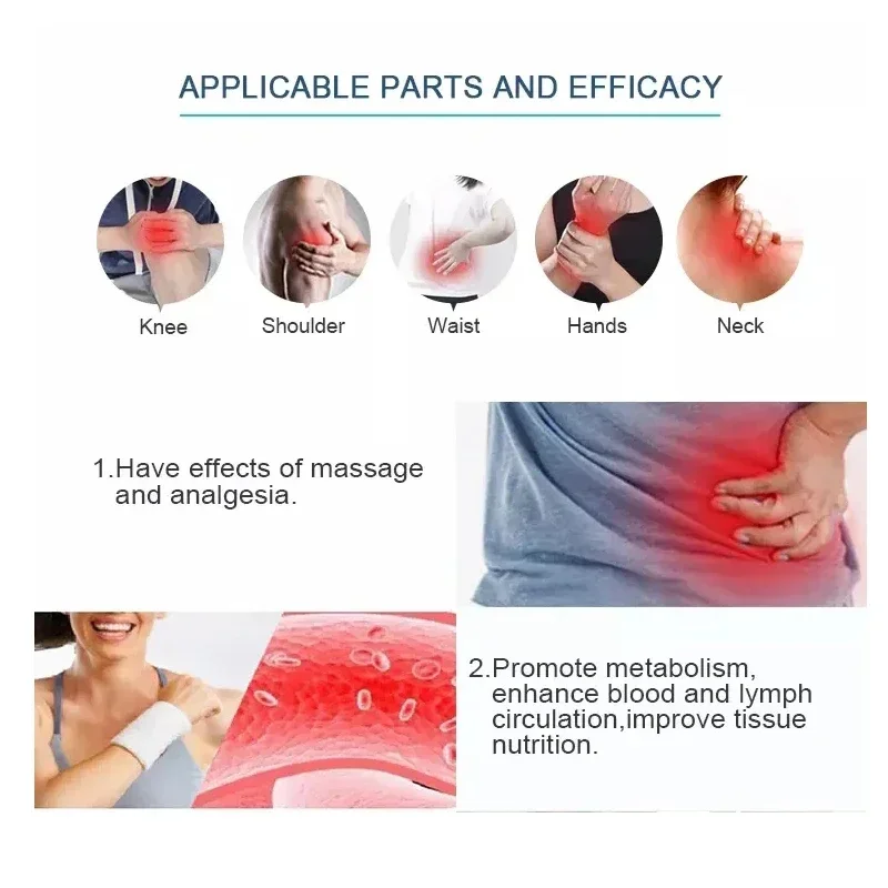 NEW Ultrasound Physiotherapy Massage Device 1MHz Intensity for Muscle & Joints Pain Relief No-Drug Ultrasonic Instrument Machine