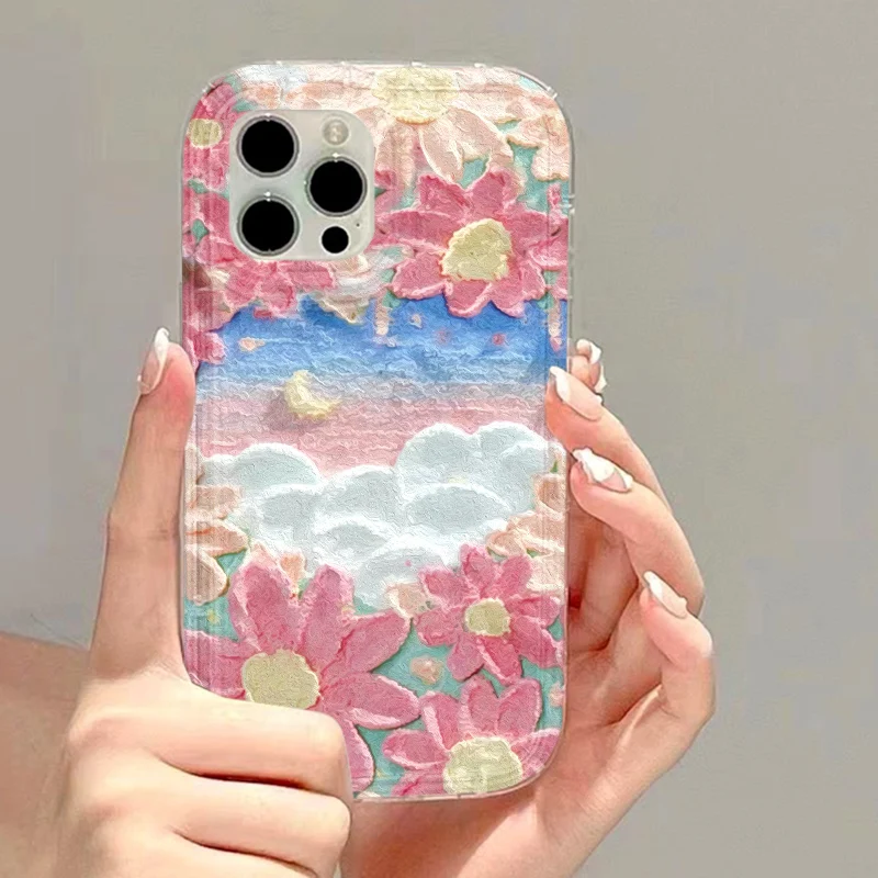 thumbnail image 1 of Fundas transparentes para iPhone 13, funda para iPhone 15, 16, 12, 11, 14, 13 Pro Max, 15 Plus, fundas Love Heart, funda de silicona suave a prueba de golpes, 1 of 5