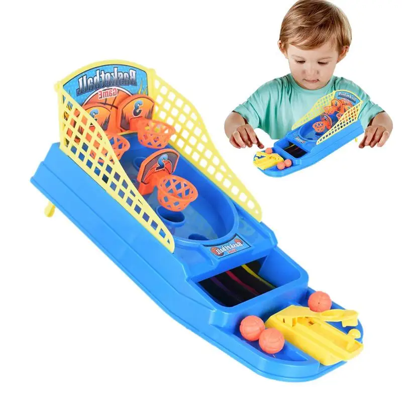 Desktop Board Game Basketball Finger Mini Basketball Catapult Game Party Table Interactive Sport Games For Kids Adults