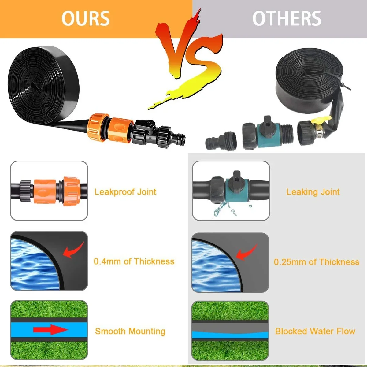 Trampoline Sprinkler Kit garden sprinkler Summer Outdoor Children's Game Sprayer Cooling System Garden Children's Water Entertainment