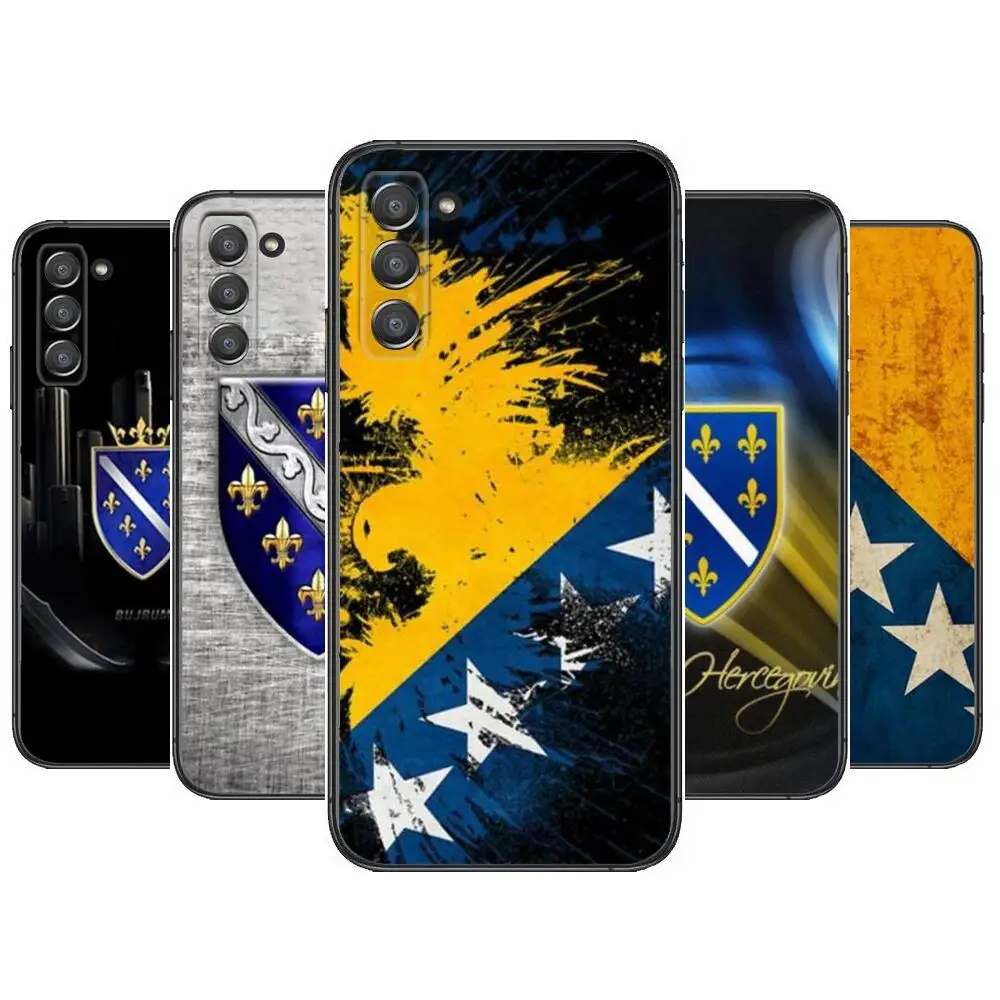 Bosnia and Herzegovina flag Phone cover hull For SamSung Galaxy s6 s7 S8 S9 S10E S20 S21 S5 S30 Plus S20 fe 5G Lite Ultra Edge