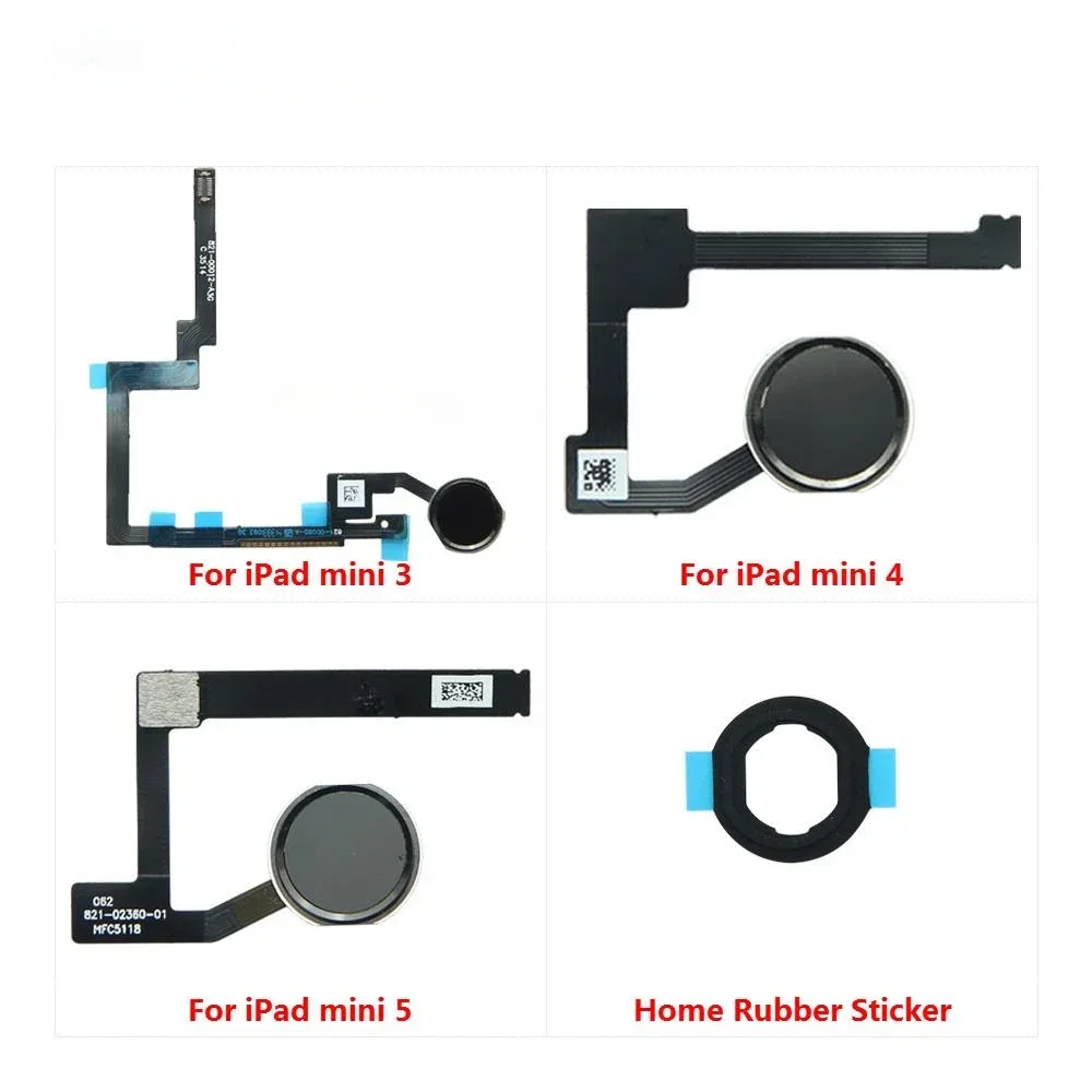 

Home Button Touch ID Fingerprint Connector Sensor Menu Button Connection Flex Cable Ribbon for IPad Mini 3 4 5