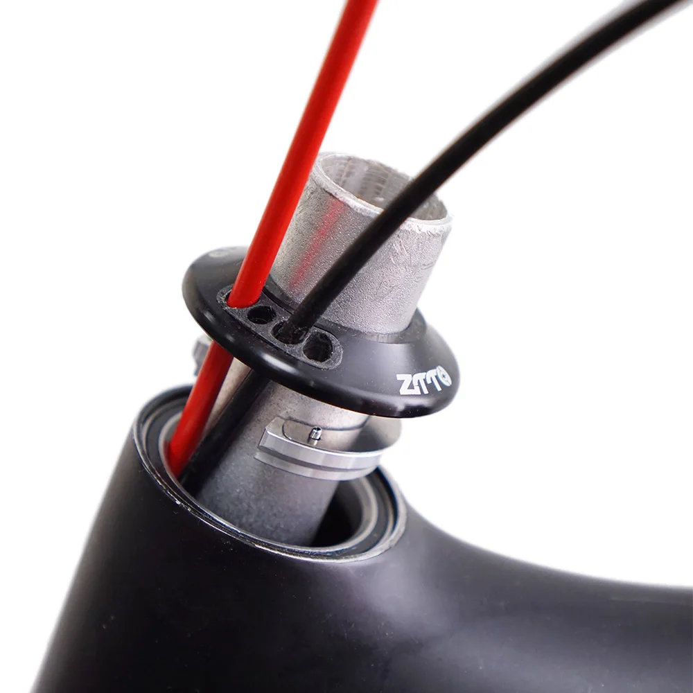 ZTTO Fahrrad-Innenkabelführung ​ Headset Threadless IS52 ZS56 Konisch 1,5" 28,6 mm 52 mm 56 mm versteckter Schlauch Headset N5256ST – Detail 10