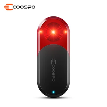 COOSPO TR70 Radar Fanale posteriore Smart Bike Fanale posteriore Avvertimento freno IP67 Luce posteriore ciclismo impermeabile 7 modalità luce Lampada posteriore