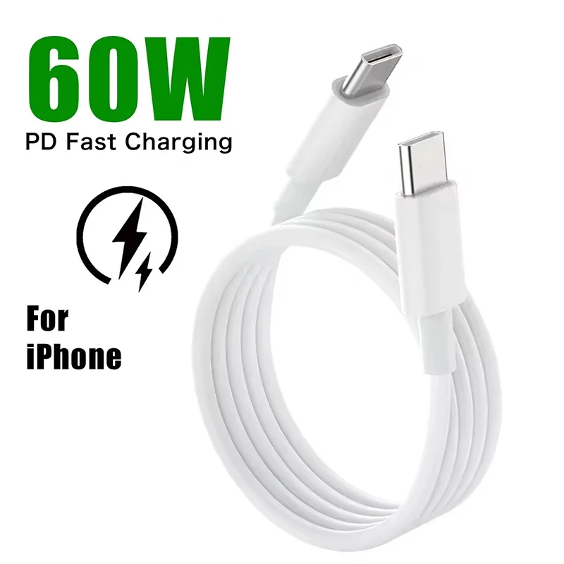 Universal PD 60W Fast Charge USB-C to USB-C Data Cable