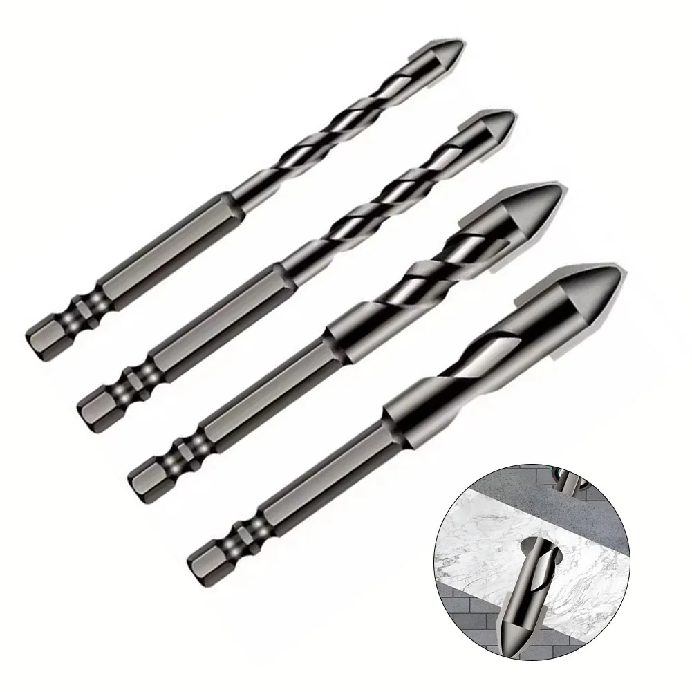 

Многофункциональное сверло 6-12 мм, эксцентриковое сверло с кривой головкой 1/4 '', шестигранный хвостовик, сверло из легированной стали для плитки, керамического сверления