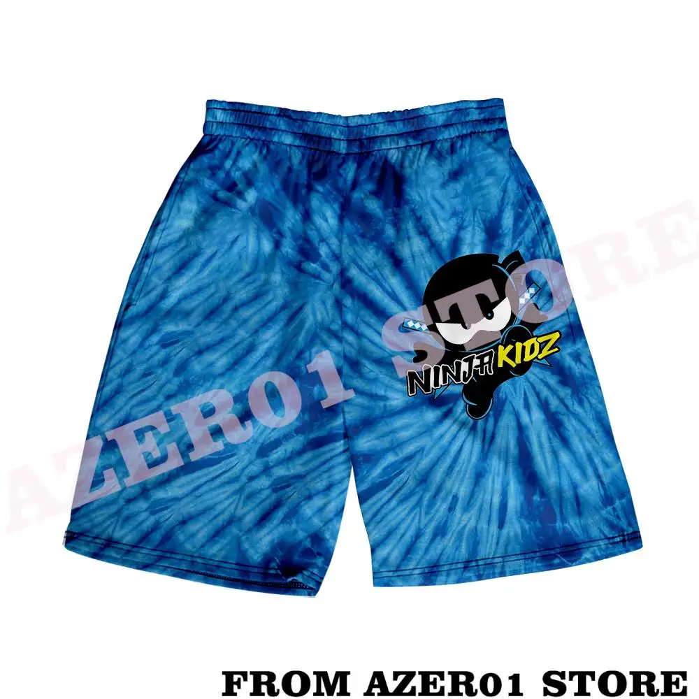 

The Ninja Fam Merch Summer Women/Men Elastic Waist Streetwear Shorts Kawaii Beach Shorts pants
