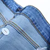 2024 New Men's Spring Autumn and Summer Thin Wide-Leg Jeans Business Casual Straight Pants Light and Dark Blue 6