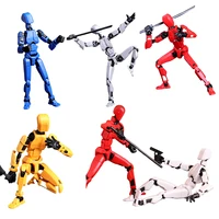 Full Joint Action Figure 3D Mini Action Figure with Full Body 13 Articulated Joints Movable Figures for Coffee Table Bookshelf 1