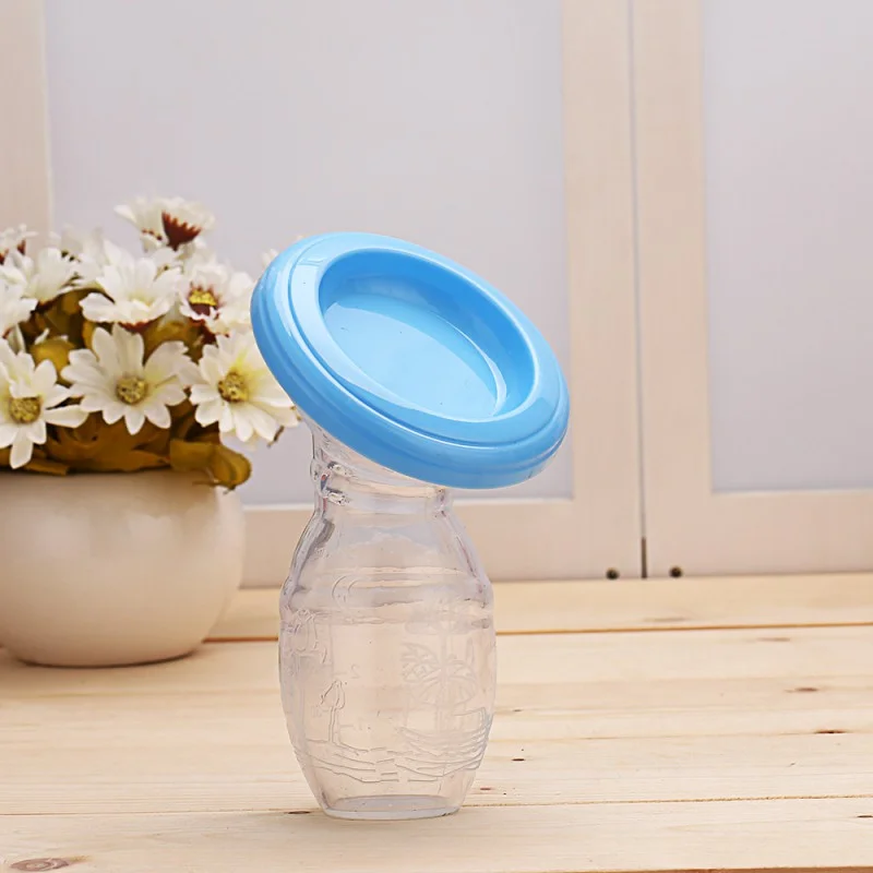 Silicone Manual Breast Pump Feeding Milk Extractor Baby Accessories