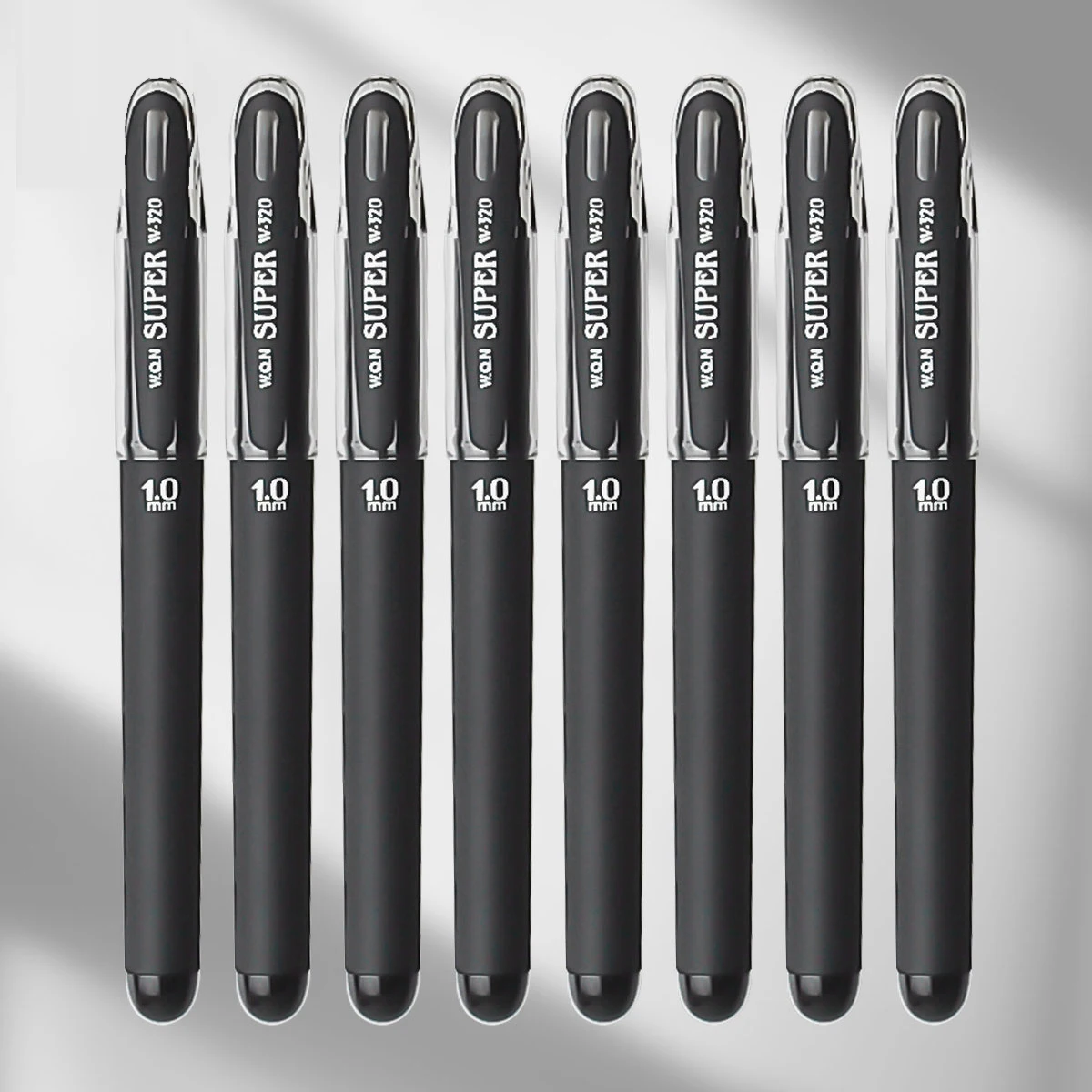 3/6pcs black Gel Pen 1.0mm Large Capacity Refill School Supplies Writing Pens Write smoothly Back-to-school season r kelly write me back 1 cd