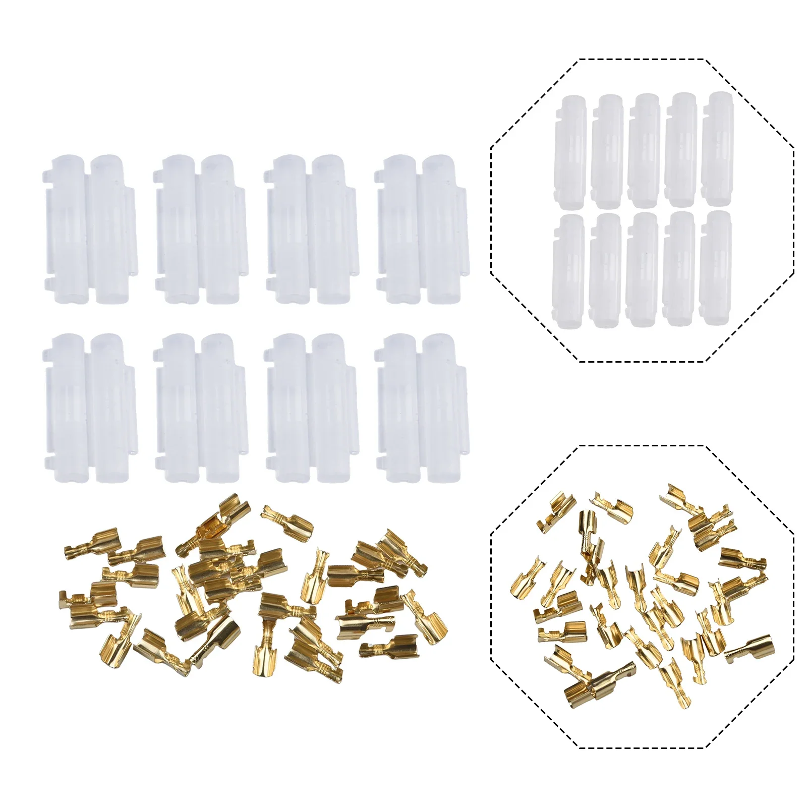 10Pcs In Line Fuse Holder KitS 6x30mm /Fuse /Holder /Crimp /Peanut Flip Shell Push Fit Type Bike Quad Fuse Holder fuse holder