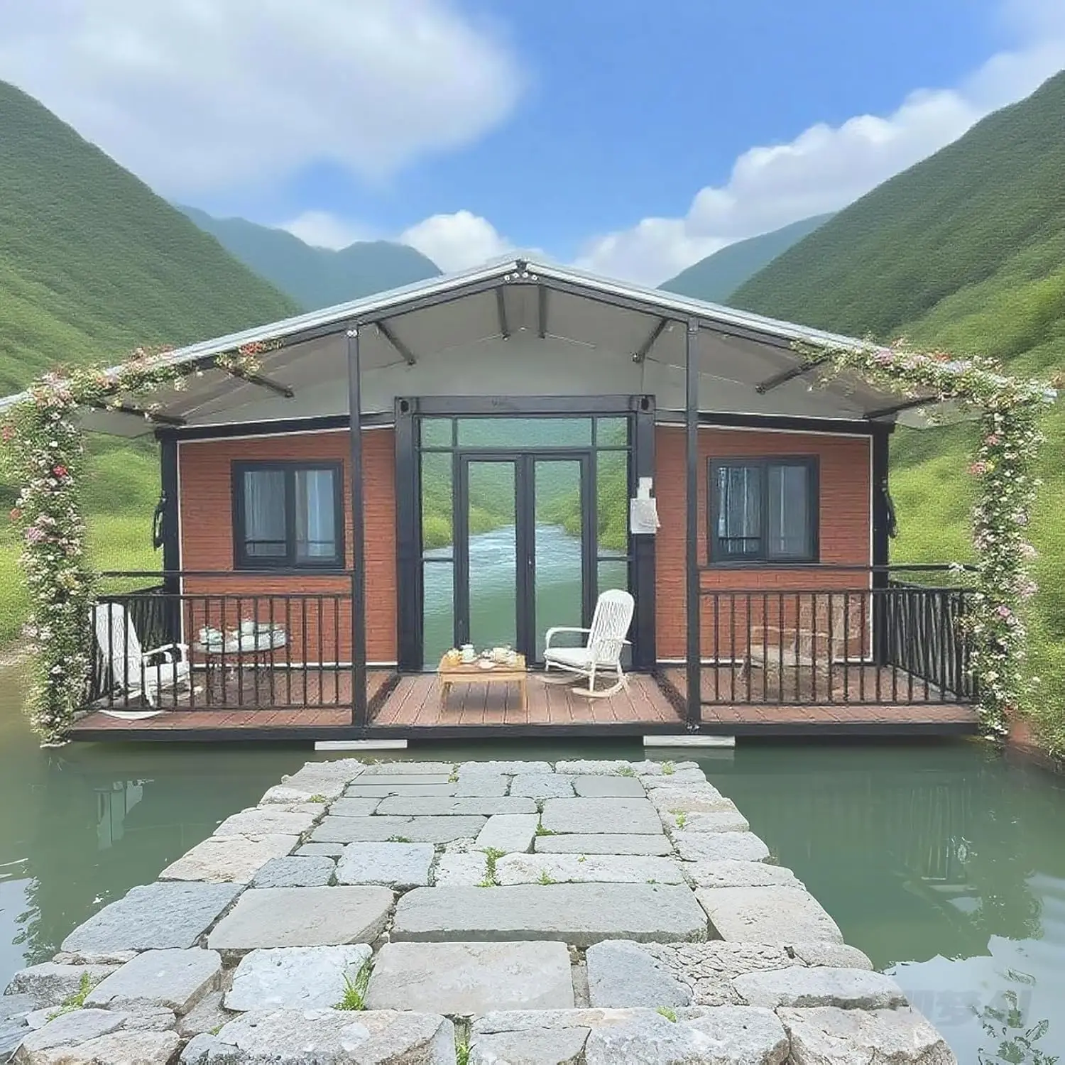 ตัวเลือกสินค้า บ้านคอนเทนเนอร์สำเร็จรูป ห้องสวน บ้านคอนเทนเนอร์แบบพับได้ บ้านคอนเทนเนอร์แบบขยายได้ บ้านขนาดเล็ก 20 ฟุต 40 ฟุต สำหรับประเทศโปแลนด์