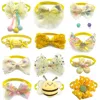 10Pcs Colorful Dog Cat BowTies New Fashion Style Cat Puppy Ties Dog Grooming Product for Small Dog Accessories Pet Dog Supplies 2