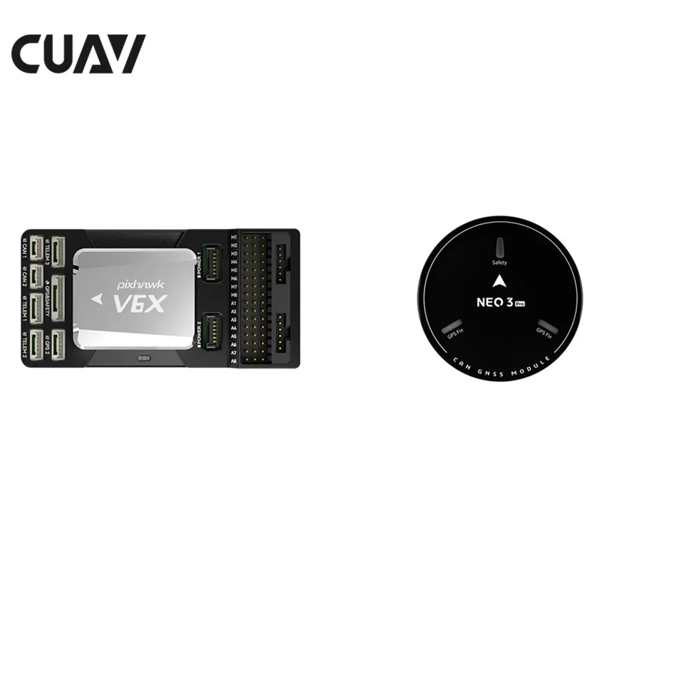 CUAV Pixhawk V6X 자동 조종 장치 PX4 Ardupilot 비행 컨트롤러 - STM32H753IIK6 프로세서 R ...