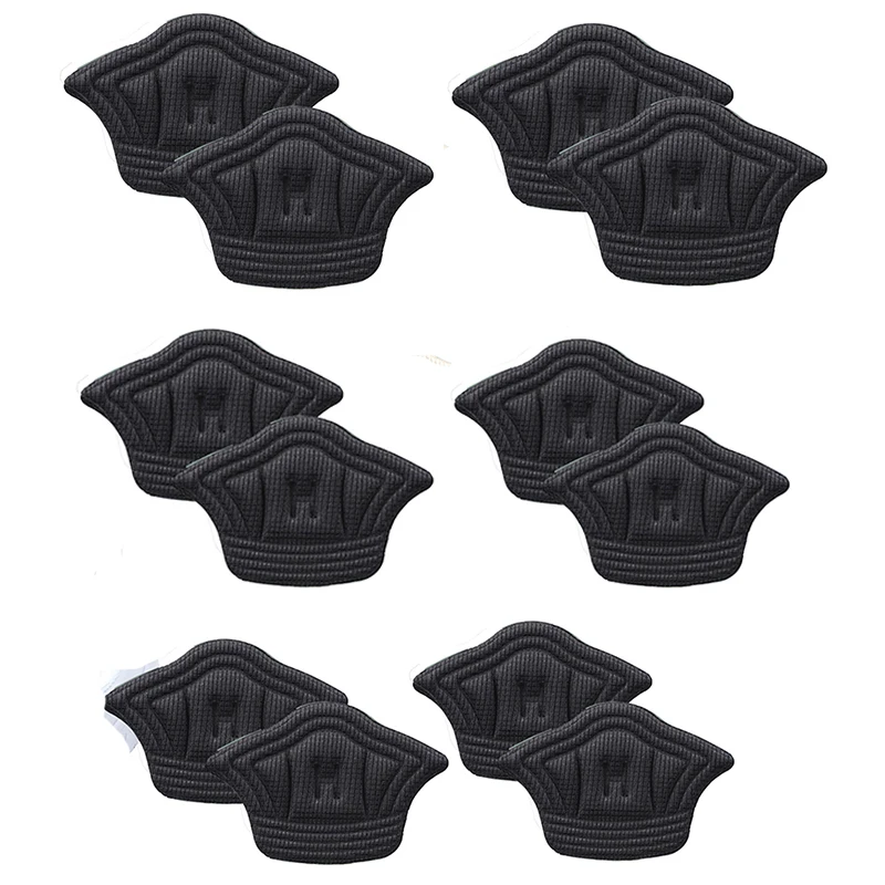5Pairs Insoles For Shoes Patch Heel Pads For Sport Shoes Adjustable Size Feet Pad Insole Heel Protector Back Sticker Shoe Pad