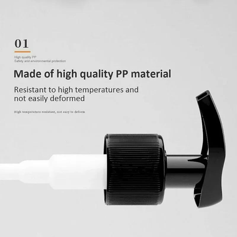 ZEXEF 4pcs 300ml Bathroom Soap Dispenser High Quality Reusable Hand Pump Dispenser Bottle for Home Bathroom Accessories
