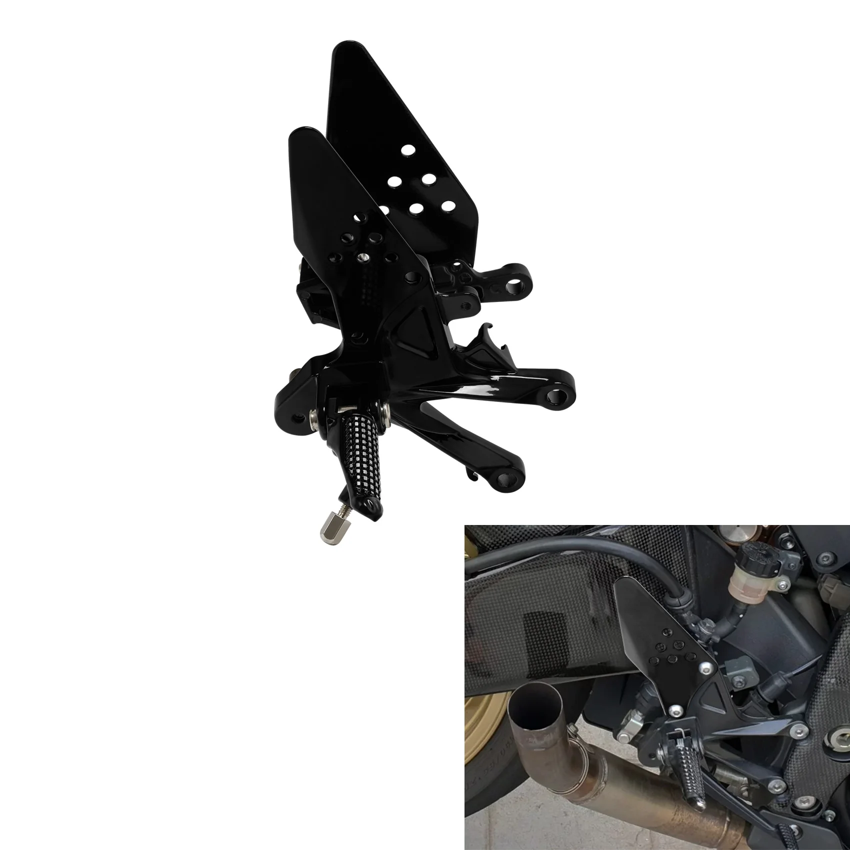 

Передние Подножки для Kawasaki ZX10R 2006-2010 2007 2008 09