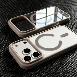 Enhanced Magnetic Phone Case - Wireless Charging Protective Cover - iPhone 12 Mini (Gray)