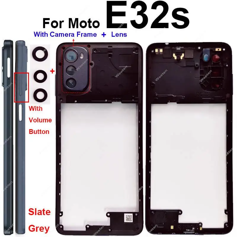 Enhanced Middle Frame Cover with Lens Frame Parts