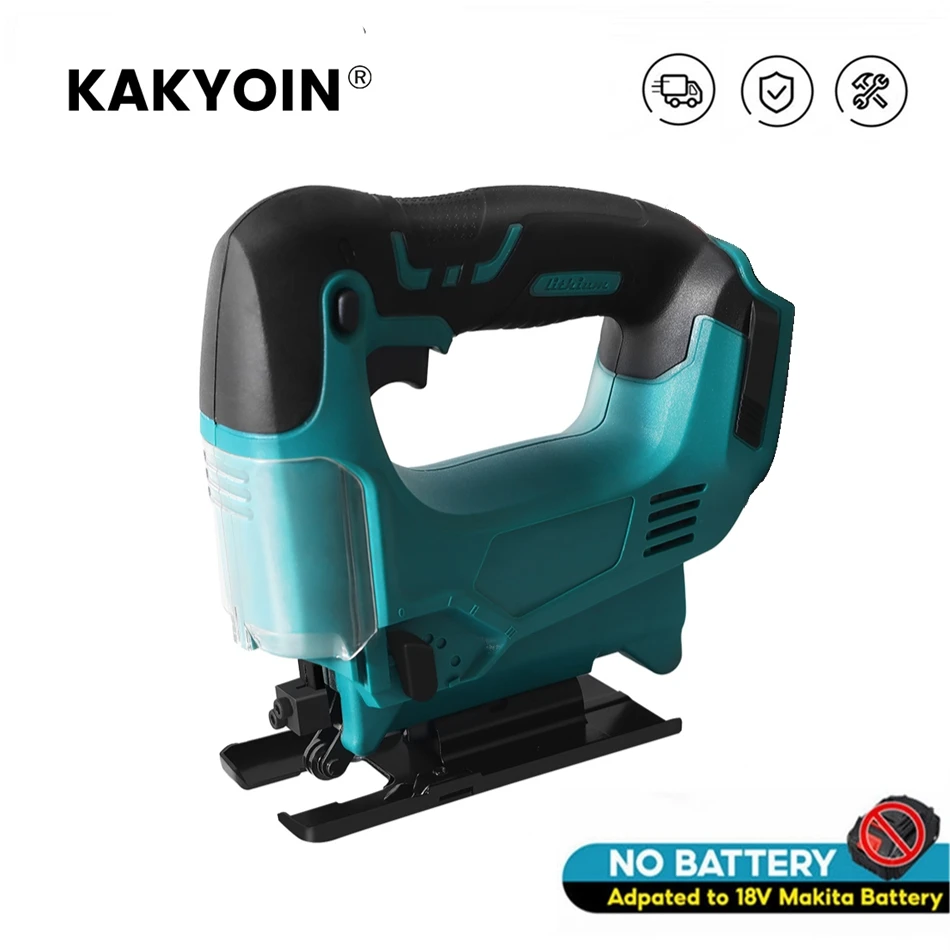 

KAKYOIN 65mm Electric Jigsaw Angle Adjustable Jig Electric Saw Blade Scroll Saw Woodworking Iron Pipe Cutting Power Tool