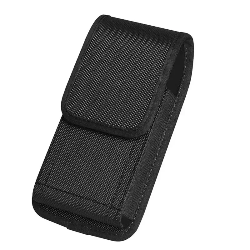 Outdoor Sports Nylon Cell Phone Pouch Holster with Free D-Shaped Buckle