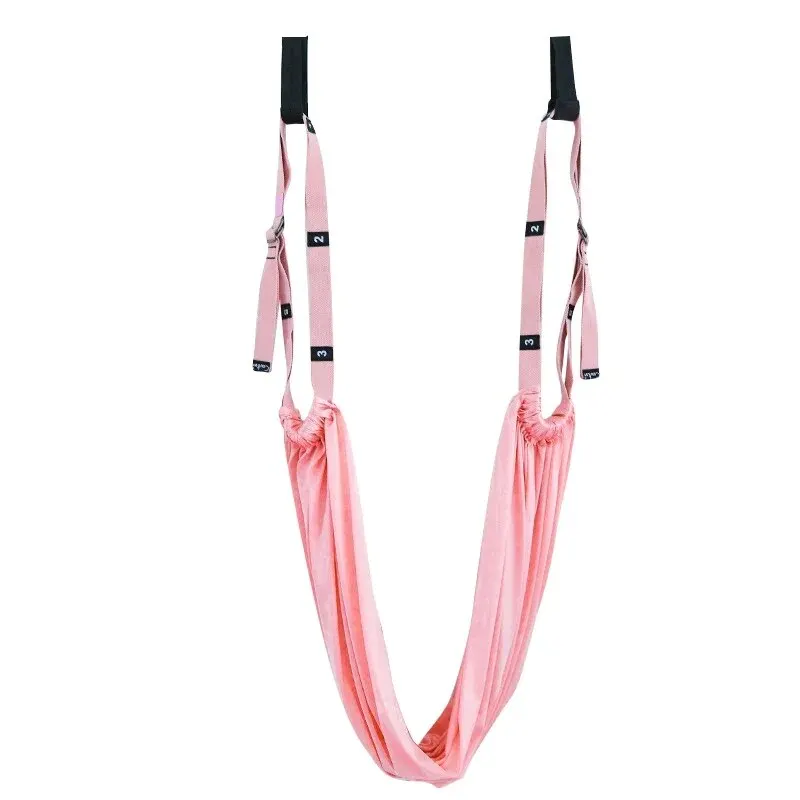 Adjustable Elastic Door-Hanging Yoga Strap for Aerial Fitness and Training