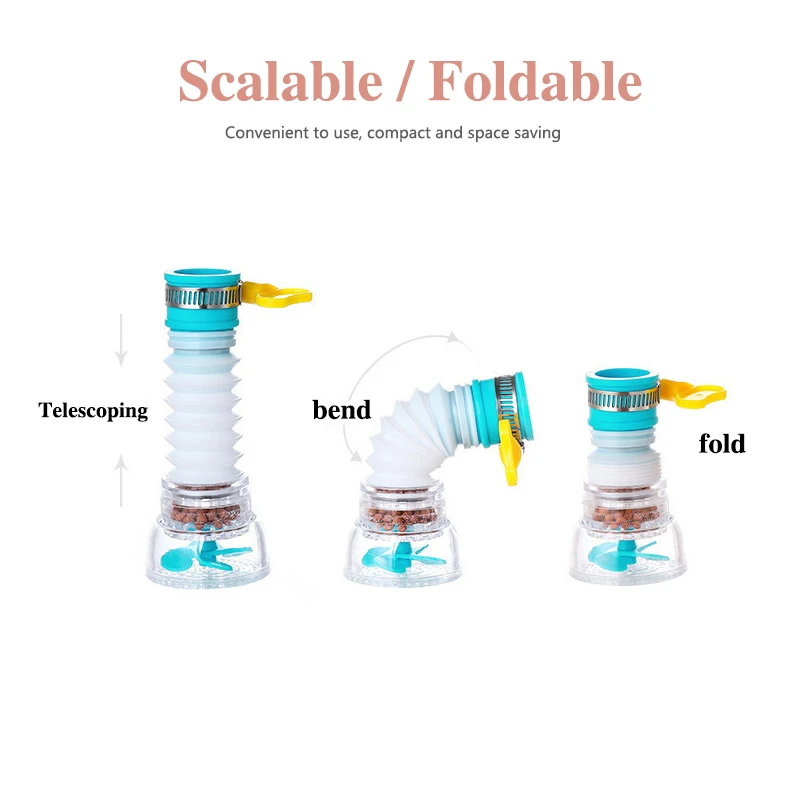 Universal 360 Rotation Faucet Bubbler Swivel Water Saving Economizer Head Shower Kitchen Faucet Nozzle Adapter Sink Accessories faucet adapter