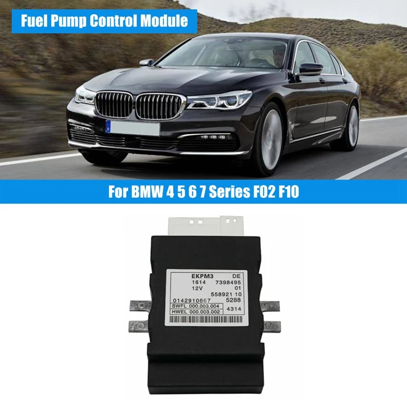

Car Fuel Pump Control Module For BMW 4 5 6 7 Series F02 F10 X6 F16 Rolls-Royce RR5 16147398495 16147411595 Accessories