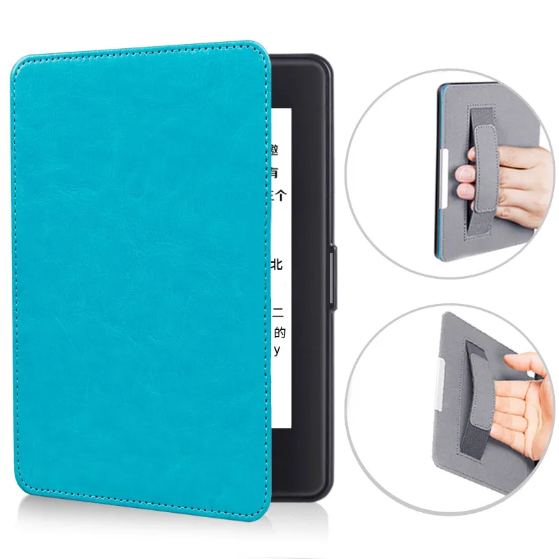 Versatile PU Leather Case with Hand Holder