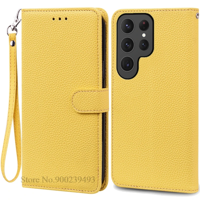 Leather Wallet Flip Case | Luxurious Book Cover Coque s