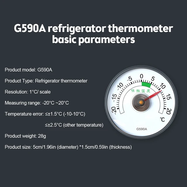 Termometro Analogico Per Auto - Mini Indicatore Di Temperatura Meccanico Senza Batterie - Foto 11