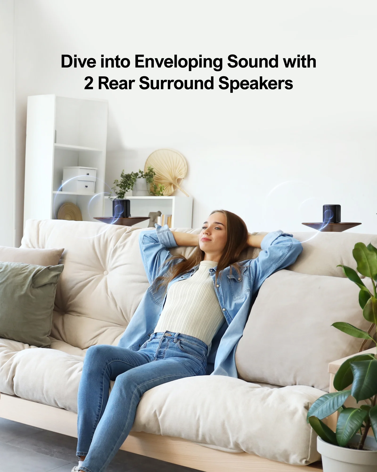 5.1 Channel Dolby Atmos Sound Bar with Subwoofer