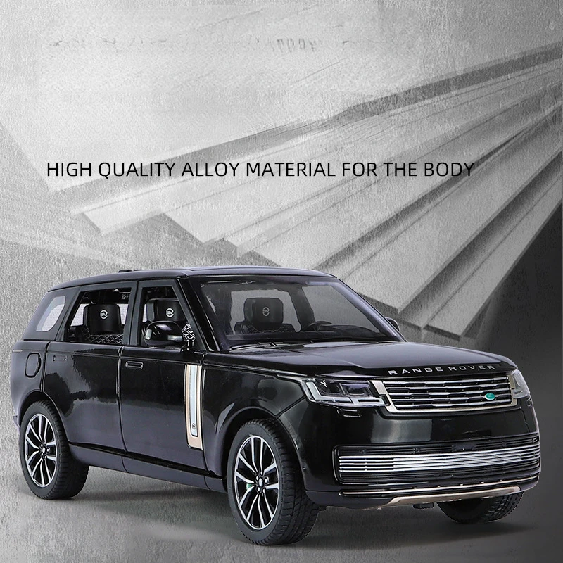 1:24 Land Rover Range Rover SV Alloy Model Car Toy with Sound and Light Features