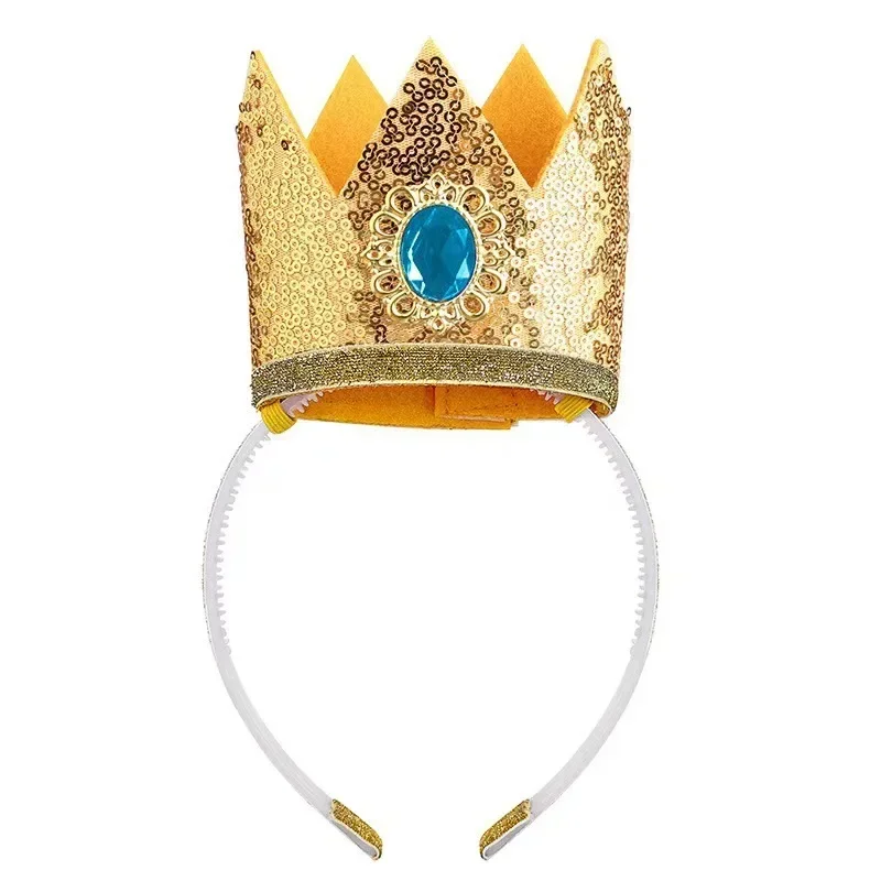 Peach Princess Accessories Crown Wand Gloves Earrings Necklace Wing For Children Halloween Cosplay Costume Girls Party