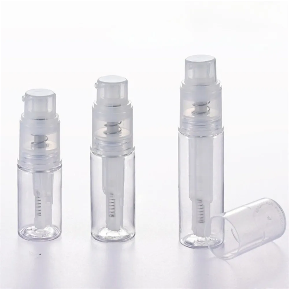 Portable Pump Spray Powder Atomizer Bottle Refillable 25ml Dusting Powder Bottle Plastic Powder Pump Spray Talcum Powder