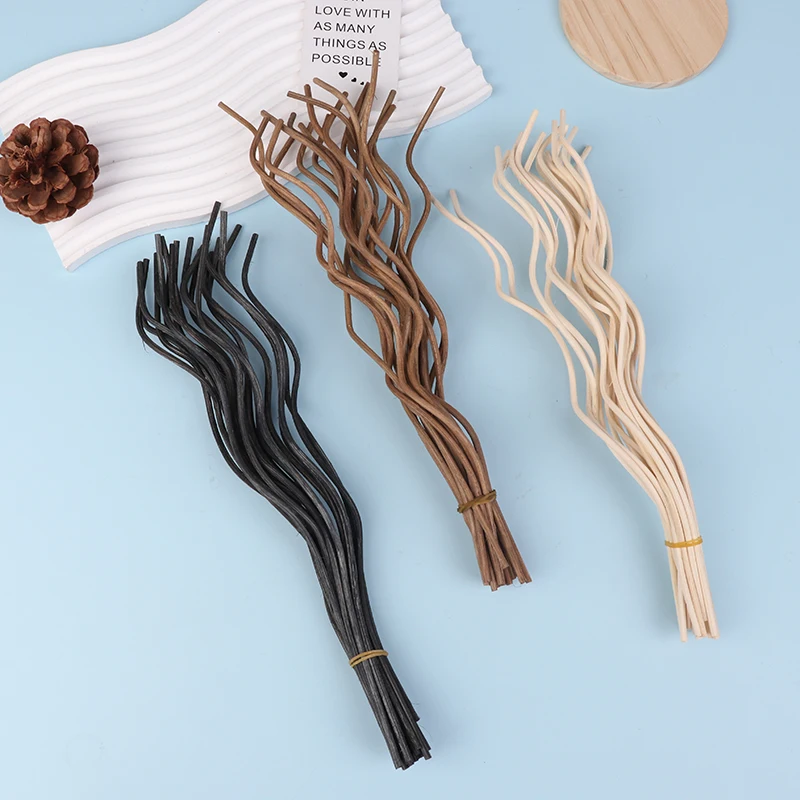 Diffuser Stick Long Wavy Aroma Rattan Reed Fragrance Diffuser Replacement Refill Air Freshener Stick 20Pcs reed diffuser stick,aroma diffuser sticks,fragrance diffuser refill stick