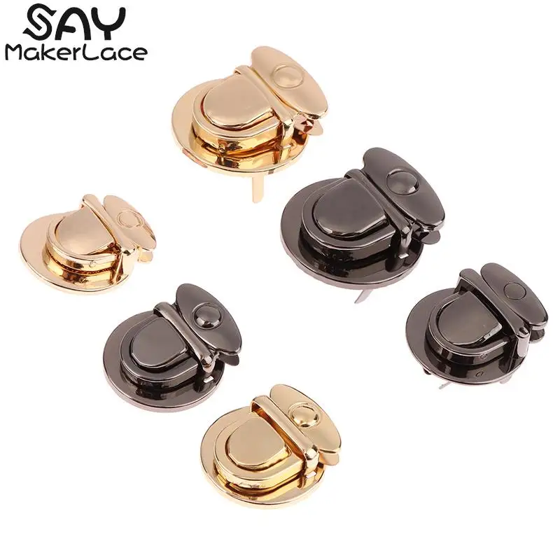 

1/5Pcs Purse Totes Closures Snap Clasps Bag Clasp Catch Buckles Metal Locks For Handbags DIY Craft Hardware Case Bag Accessories