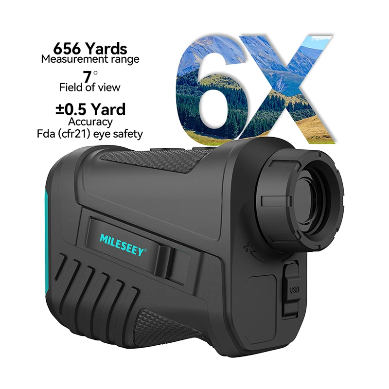 Mileseey pf280 pro golf laser rangefinder 600m